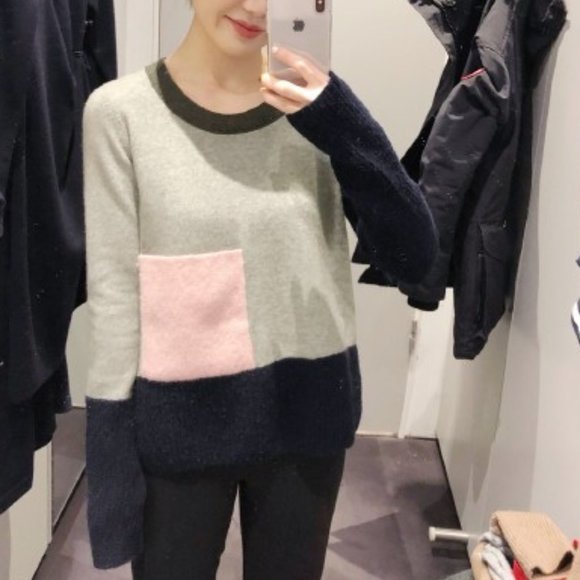 COS Sweaters - COS Colour-block Jumper With Pocket sweaters